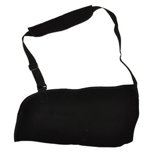 Mesh breathable forearm sling with logo for elbow injury; shoulder, neck, and wrist support strap; arm bandage. - Product Image 2