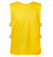 Chalecos de Entrenamiento de Fútbol y Baloncesto Personalizados, Transpirables, de Secado Rápido, sin Mangas, con Cuello Alto, Impresión Serigráfica, 100% Poliéster