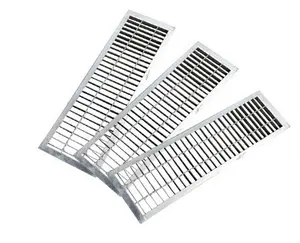 Rup-grille pour râper en acier inoxydable, poids par mètre carré, grille pour marche