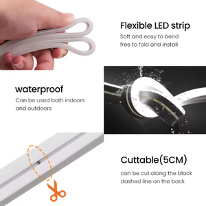 En venta 5M 6x12mm 8x16mm Luz <span class=keywords><strong>de</strong></span> neón 12V Tira <span class=keywords><strong>de</strong></span> neón Rgb <span class=keywords><strong>de</strong></span> un solo color Silicona Pvc Led Flex <span class=keywords><strong>Neon</strong></span> Sign Light - Product Image 4