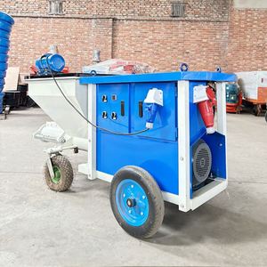 New Product <strong>Plastering</strong> Cement Mortar Sprayer Diesel Mortar Spraying Machines With <strong>Mixer</strong> - Product Image 6