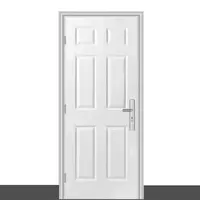 Ucuz fiyat beyaz renk çelik kapı