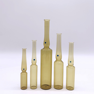 Ampollas impresas de inyección de vitamina <span class=keywords><strong>C</strong></span> Ampolla de vidrio neutro abierta farmacéutica - Product Image 2