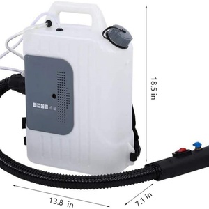 เครื่องพ่นยาแบบสะพายหลังไฟฟ้า 10 ลิตร สำหรับพ่นยาในฟาร์ม สถานที่สาธารณะ สวน อุตสาหกรรม สำนักงาน และฟาร์ม - Product Image 3
