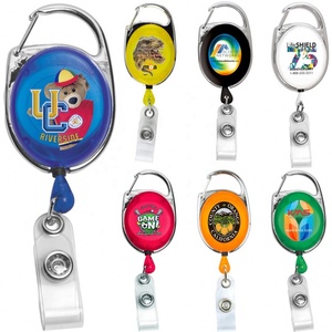 Offres Spéciales personnalisé tirer Badge ID département nom de marque école bureau porte-clés Badge porte-bobine pour randonnée travail carte d'identité - Product Image 6