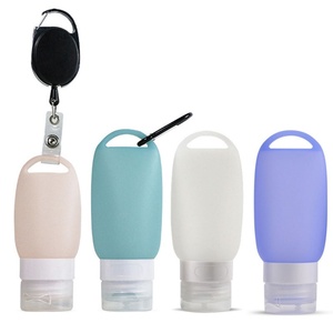 ขวดซิลิโคนกันรั่วสำหรับเดินทาง ขนาดมาตรฐาน TSA ปลอดสาร BPA 100% ได้รับการรับรองจาก TSA สำหรับพกพาแชมพู - Product Image 5