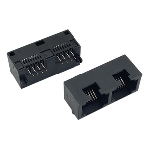 <span class=keywords><strong>Prise</strong></span> réseau RJ45 1x2 tout en plastique 8P8C RJ45 MINI 1X2 <span class=keywords><strong>prise</strong></span> de Port réseau <span class=keywords><strong>prise</strong></span> d'alimentation connecteur femelle pour routeur Modem <span class=keywords><strong>optique</strong></span> - Product Image 3