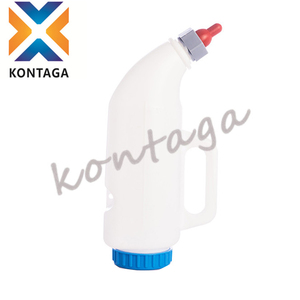 Botella de Plástico de 2.5L para Bebés, Botella de Leche para Vacas, Biberón de Boca Curva para Terneros, Bebedero para Vacas, para Leche o Agua - Product Image 1