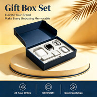 Boîte cadeau couleur personnalisée avec insert en mousse EVA pour écouteurs, montre connectée, emballage de produits numériques