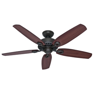 Classic coffee colored metal <b>ceiling</b> <b>fan</b>, 5 blades, <b>remote</b> control zipper electric motor, suitable for hotel and home use - Product Image 1