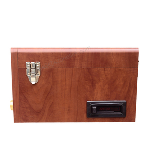 <span class=keywords><strong>Meuble</strong></span> tourne-disque en bois de style mid-century avec pieds, enregistrement <span class=keywords><strong>vinyle</strong></span> vers MP3 via USB, haut-parleur Bluetooth, système radio AM/FM - Product Image 4