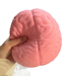Balle anti-stress géante en forme de cerveau, jouet sensoriel réaliste et malléable à rebond lent pour soulager l'anxiété et la décompression - Product Image 5