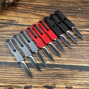 Couteau Pliant Avant Compact Premium à Lame D2 Haute Dureté, Manche en Aluminium, Couteau de Poche EDC Idéal pour le Camping et la Randonnée - Product Image 2