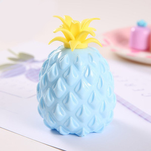 Juguete Antiestrés de Piña Colorida, Súper Suave, de Rebote Lento, Elástico y Apretable, para Niños y Niñas - Product Image 5