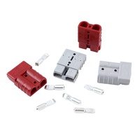 Terminal de Contacto de Cobre Plateado de Alta Corriente para Conector de Batería Anderson SB50 50A 600V