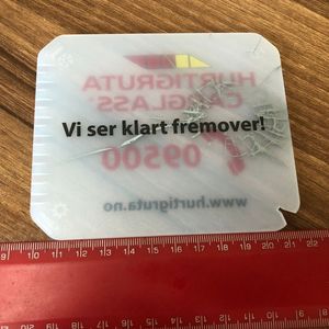 <b>Square</b> Plastic Ice Scraper Portable Defrosting <b>Tool</b> With Custom Logo Printing Option From Ningbo Factory - Product Image 4