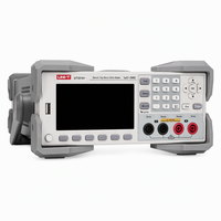 UNI-T UT3516+ Micro-ohmmètre de paillasse, testeur de faible résistance CC, quatre ports de test, affichage frontal, commandes par clavier, modèle de table