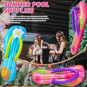 PVC Inflatable <b>Surf</b> Board 92*33 CM Two Styles Pool Float for Hawaiian and Wall Beach Party Decorations Tropical Slippers - Product Image 6