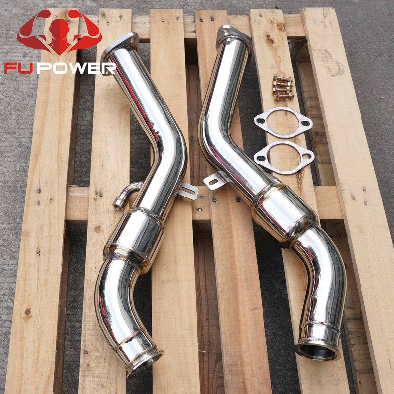 VR30DDTT RESONATOR DOWNPIPE RACE FULL DOWNPIPES