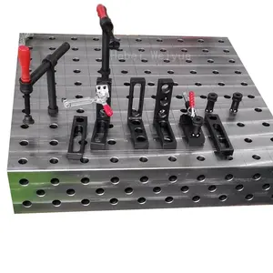 High Quality New Laser Equipment 3D Welding Fixture Table All Accessories With Core Cast Iron Components Positioner Welding Jigs