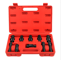Juego de 5 Herramientas para Vehículos, Llave para Sensor de Oxígeno, Desatornillador de Roscas, Herramienta para Extraer Inyectores de Oxígeno, Kit de Reparación de Vacío