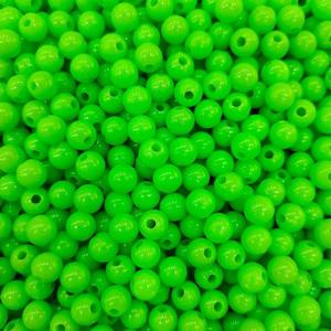 ลูกปัดอะคริลิกแข็ง 500 กรัม/ถุง ขนาด 6 มม. 8 มม. 10 มม. รูตรง สีสปริงและสีลูกกวาด สำหรับเด็ก DIY อุปกรณ์เสริม - Product Image 4