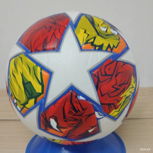 كرة قدم مخصصة بشعار مطبوع، كرة قدم رخيصة للتدريب، كرة قدم رياضية بأحجام 3 و4 و5، هدية ترويجية - Product Image 1