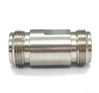Adaptateur coaxial RF de type N haute précision N-KKG1 avec contact plaqué or, connecteur droit pour stations de base 5G et tests