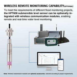 เซ็นเซอร์วัดระดับน้ำแบบอนาล็อก Holykell 4-20mA 0-5V สำหรับการวัดระดับน้ำในแม่น้ำ - Product Image 5
