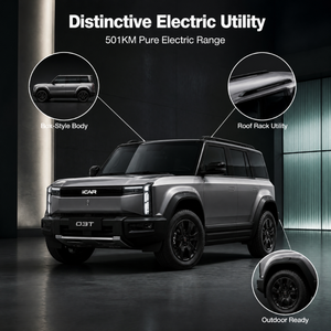Véhicule électrique compact SUV 5 portes 5 places ICAR 03T à charge rapide, populaire, nouvelle énergie, Chery Autos - Product Image 1