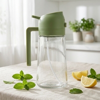 Pot Minyak Kaca Dapur Rumah Tangga Terbuat dari Kaca Tebal Bebas Timbal, dengan Desain Kreatif untuk Kategori Botol dan Stoples Dapur.