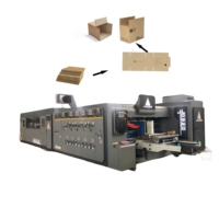 New Automatic Pizza Box Making Machine Slotter Die-Cutting Corrugated Carton for High Quality Corrugated Box Printing Machine