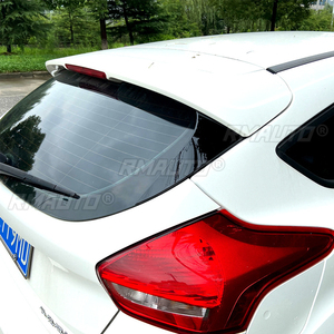 สปอยเลอร์ข้างกระจกหลังรถยนต์สีดำเงา 2 ชิ้น สำหรับ Ford Focus Hatchback ปี 2015-2018 อุปกรณ์ตกแต่งรถยนต์ - Product Image 3