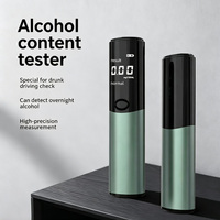 Testeur d'alcoolémie haute précision en promotion avec écran LED 3 couleurs et rechargeable Type-C