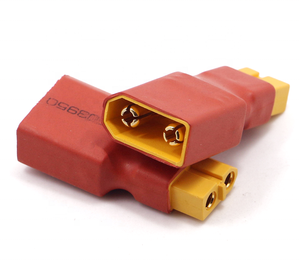 Adaptateur Amass <span class=keywords><strong>XT60</strong></span> vers <span class=keywords><strong>XT90</strong></span> Connecteur Femelle vers Mâle Sans Fil pour Avion RC & Quadricoptère Batterie Lipo - Product Image 1