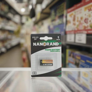 מותאם אישית <span class=keywords><strong>3</strong></span> וולט 1300mah cr123a סוללת ליתיום יון עם כרטיסיות עבור מכשירי חשמל ביתיים - Product Image 1