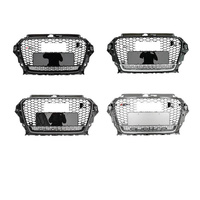 Veidt Apto para Modelos 14-16, Apto para Audi A3, Parrilla Delantera Modificada RS3, Accesorios de Mejora Especiales