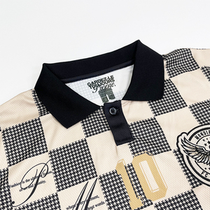 Maillot de football personnalisé, motif de sublimation, broderie, logo, sport, style classique, maillot de football rétro - Product Image 5
