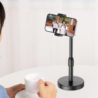 Support de téléphone portable réglable en hauteur et en angle, support universel pour téléphone portable, pour les loisirs, le bureau, la maison