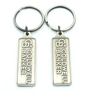 Cheap Keyring Custom Logo Enamel Key Chain Design Promotional Antique Plating Metal Keychains Key Chain