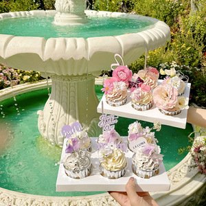 Decoración de Pastel Acrílica para el Día de la Madre con Diseño de Miel y Dulzura, Adorno para Cupcakes Estilo Ins, Decoración de Plástico para Pastel para el Día de la Madre - Product Image 5