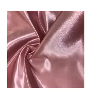 100% polyester shining satin fabric eye-catching performance cloth material