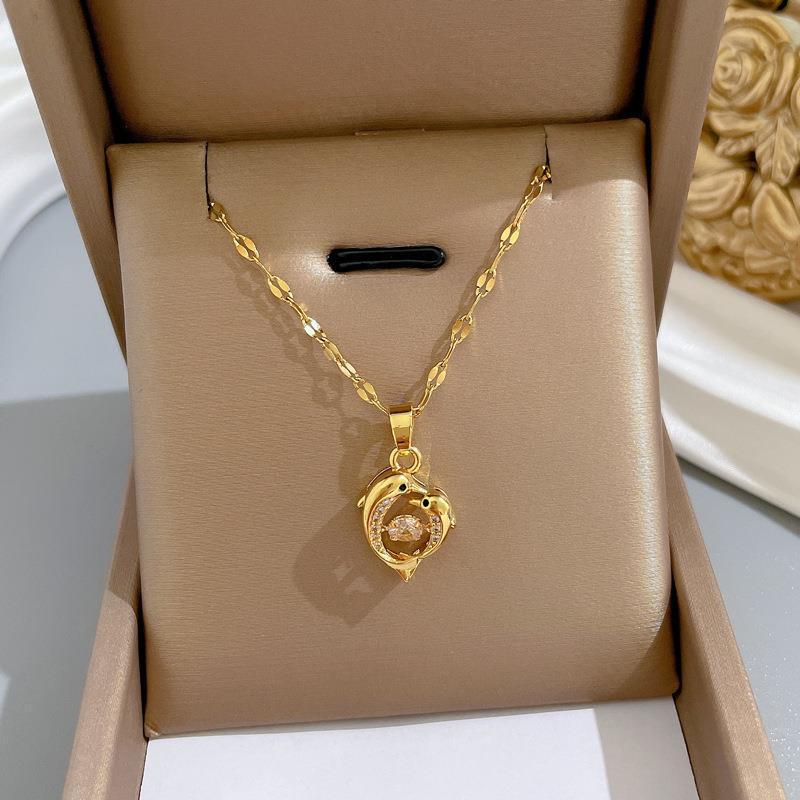 High end Layered Necklace Women Non