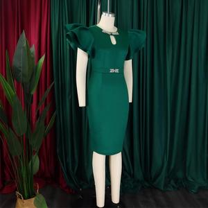 <span class=keywords><strong>Vestidos</strong></span> de Fiesta de Verano <span class=keywords><strong>para</strong></span> Mujer, con Mangas con Volantes y Cuentas, Elegantes <span class=keywords><strong>Vestidos</strong></span> de Noche <span class=keywords><strong>para</strong></span> Mujer, <span class=keywords><strong>Vestidos</strong></span> <span class=keywords><strong>Africanos</strong></span> <span class=keywords><strong>para</strong></span> Mujer - Product Image 5