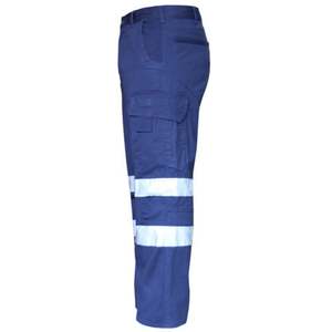 男士耐用反光安全工装裤高<span class=keywords><strong>Vis</strong></span>工装裤建筑工人工装裤 - Product Image 3