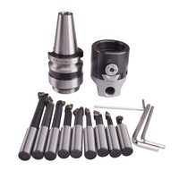 Têtes de perçage LIHAN neuves avec porte-outils BT30/BT40, acier allié de haute qualité, précision de 0,01 mm pour tour CNC et fraisage de précision