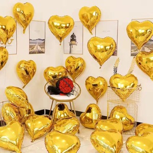 Ballon en aluminium en forme de cœur pour décoration de mariage, fête, anniversaire, Saint-Valentin, Globos - Product Image 3