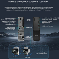 Nouveau Lenovo ThinkCentre Neo S500 Inter Core I5-14400 / I7-14700 16 Go DDR4 1 To SSD Bureau professionnel pour le gouvernement et les entreprises