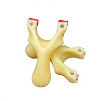 Lance-pierre de compétition en ABS pour tir en extérieur, portable, puissant, de fabrication professionnelle, pour la chasse aux oiseaux