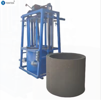 Machine à fabriquer des blocs de béton emboîtables à bas prix, machine à moules pour anneaux de puits, équipement de production de briques